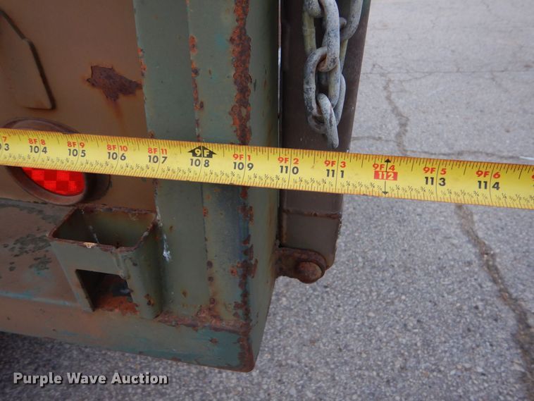 image for item MM9629 1966 Johnson Corp TM9  utility trailer