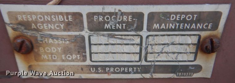 image for item MM9629 1966 Johnson Corp TM9  utility trailer