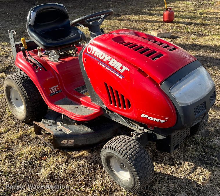 image for item MN9517 Troy-Bilt Pony  lawn mower