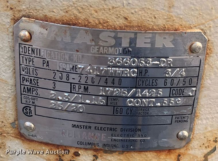 image for item MN9522 (2) Patterson-Kelly twin shell dry blenders