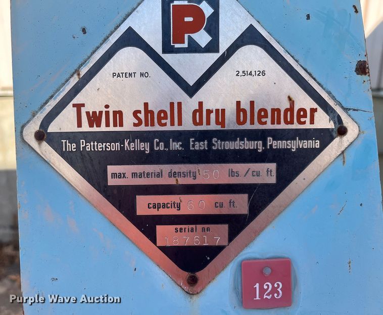 image for item MN9522 (2) Patterson-Kelly twin shell dry blenders