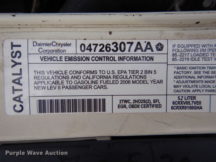 image for item MP9040 2006 Chrysler 300C