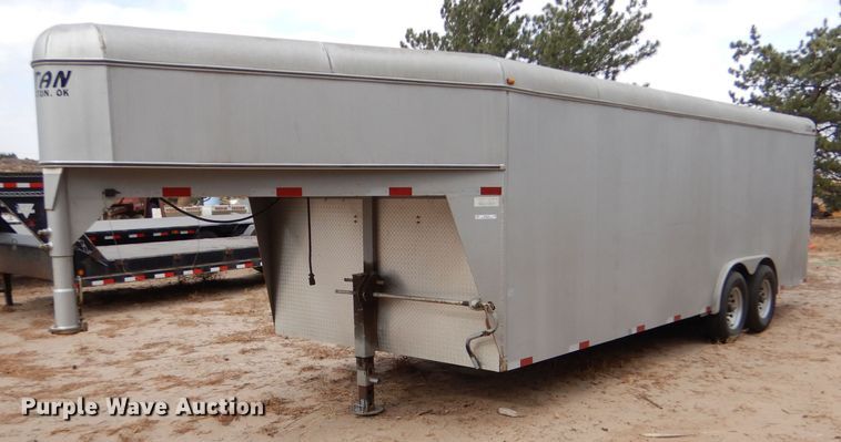 image for item MT9822 2011 Titan GN-140-8-22  enclosed cargo trailer