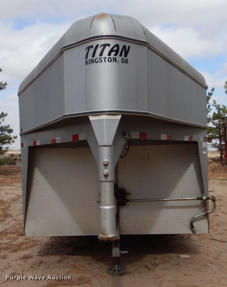 image for item MT9822 2011 Titan GN-140-8-22  enclosed cargo trailer