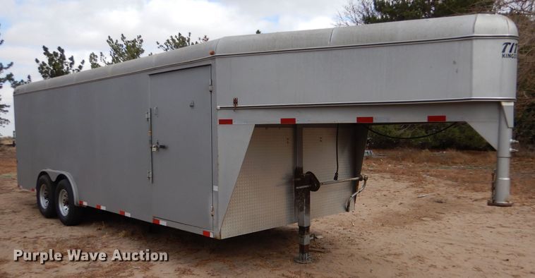 image for item MT9822 2011 Titan GN-140-8-22  enclosed cargo trailer