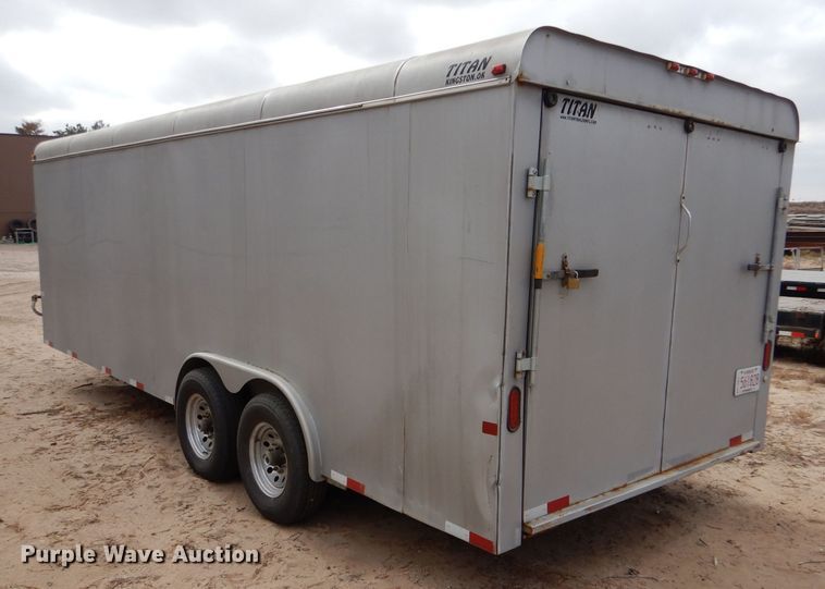 image for item MT9822 2011 Titan GN-140-8-22  enclosed cargo trailer