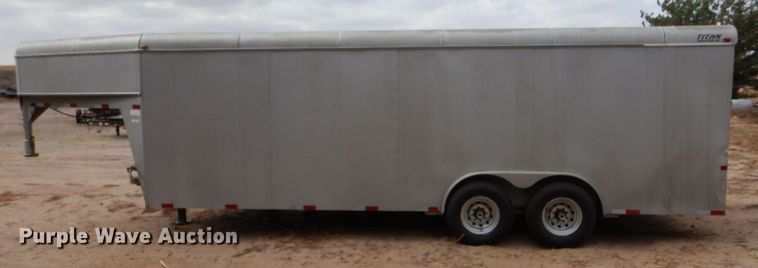 image for item MT9822 2011 Titan GN-140-8-22  enclosed cargo trailer