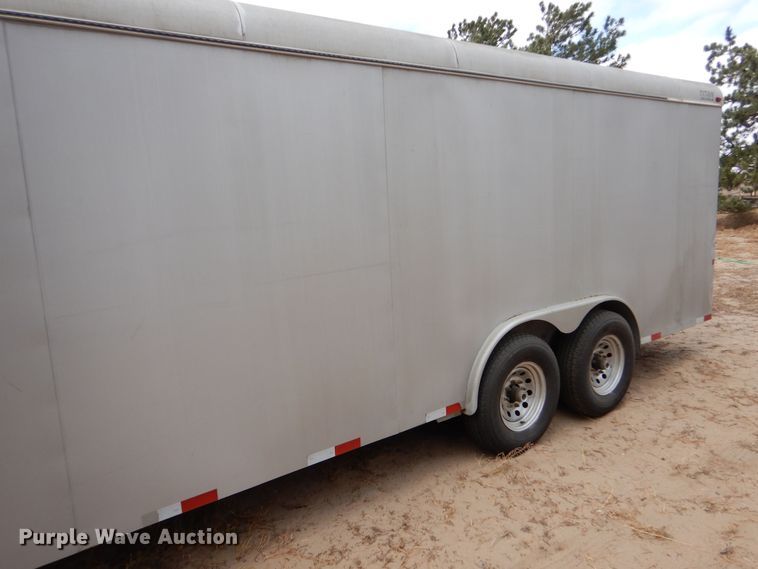 image for item MT9822 2011 Titan GN-140-8-22  enclosed cargo trailer