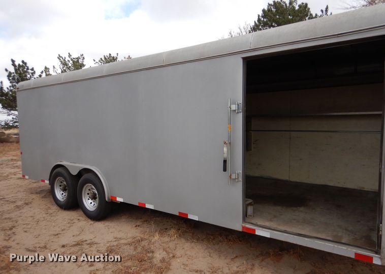 image for item MT9822 2011 Titan GN-140-8-22  enclosed cargo trailer