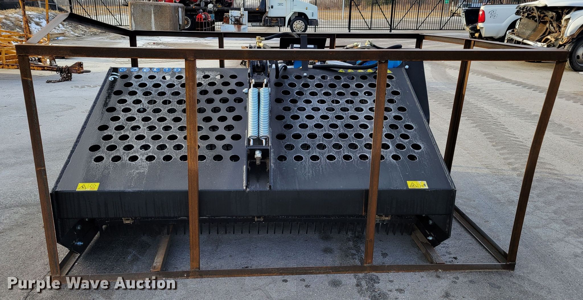 2022 TopCat ECSSLR72 skid steer landscape rake in Waterloo, NE Item