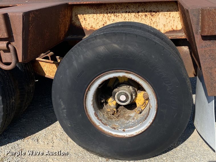 image for item DK6474 1980 Trailmobile 50-L-3FSG oilfield trailer