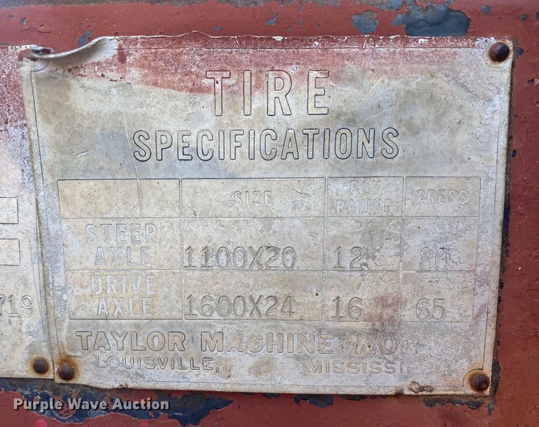 image for item DN8143 Taylor Y-20BW0  forklift