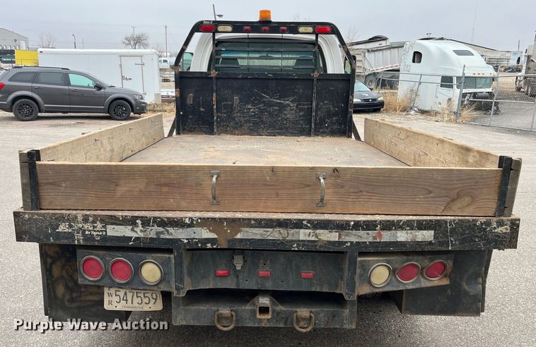 image for item DQ5060 2008 Chevrolet C5500  Crew Cab flatbed truck