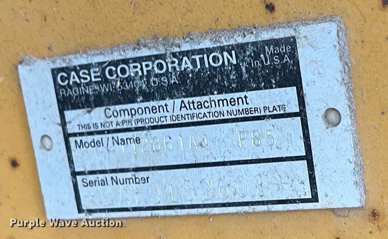 image for item DQ5061 1995 Case 560  trencher