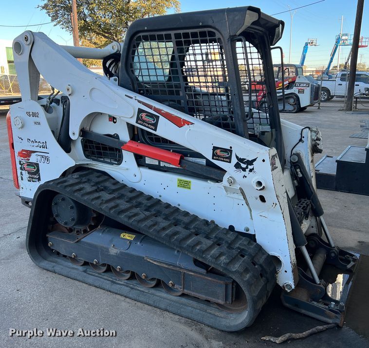 image for item DS2638 2017 Bobcat T770  tracked skid steer loader