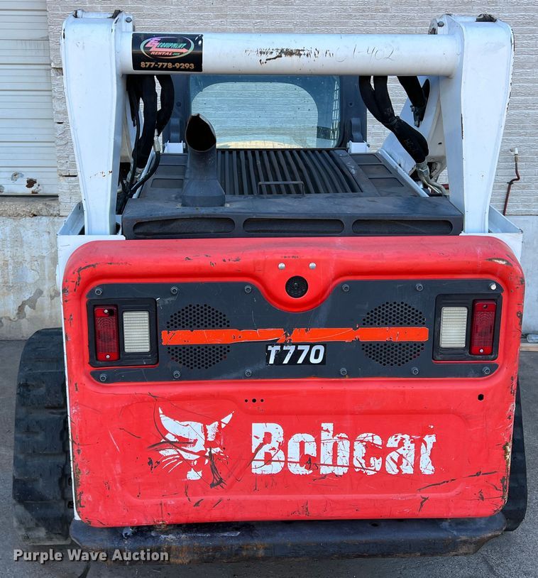 image for item DS2638 2017 Bobcat T770  tracked skid steer loader