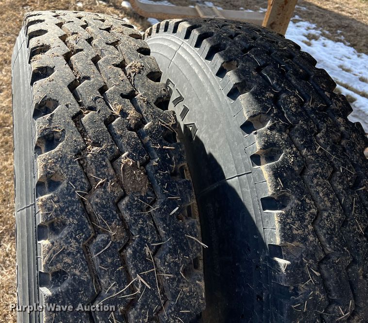 image for item ID9363 1990 Lufkin LWD 31  end dump trailer