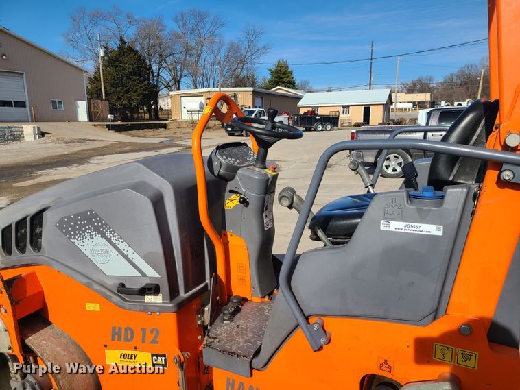 image for item JG9557 2016 Hamm HD12  double drum roller