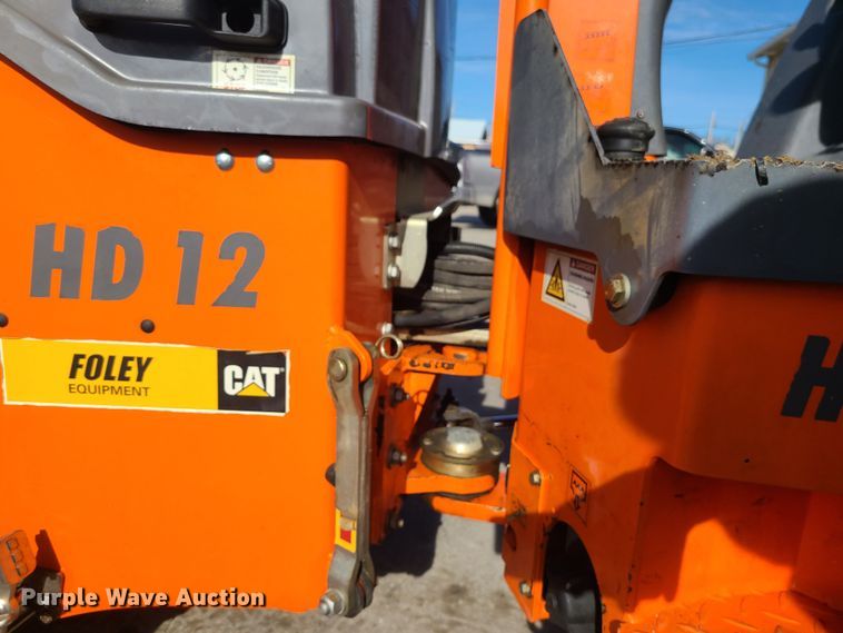 image for item JG9557 2016 Hamm HD12  double drum roller