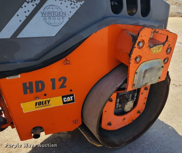 image for item JG9557 2016 Hamm HD12  double drum roller