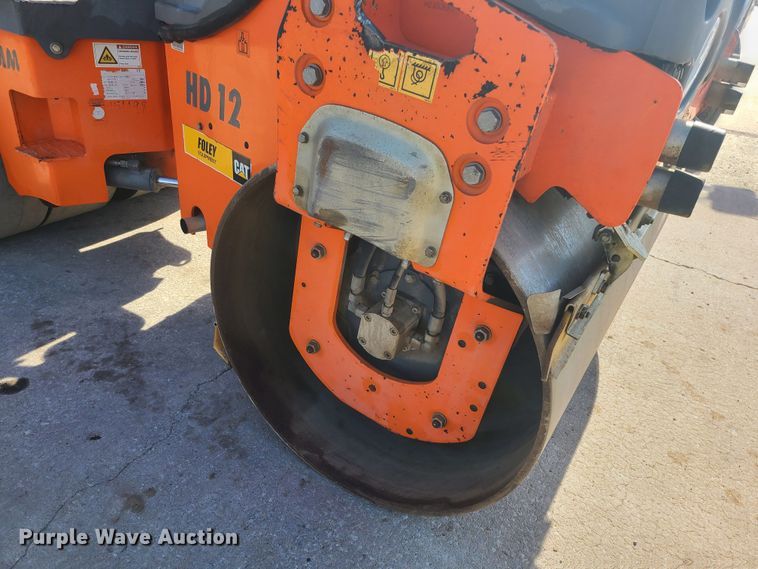 image for item JG9557 2016 Hamm HD12  double drum roller