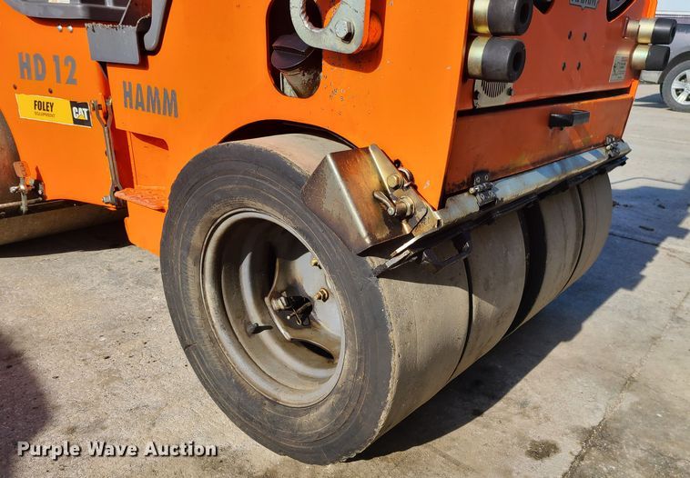 image for item JG9557 2016 Hamm HD12  double drum roller