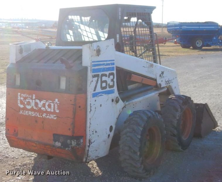 image for item JK9152 1996 Bobcat 763  skid steer loader