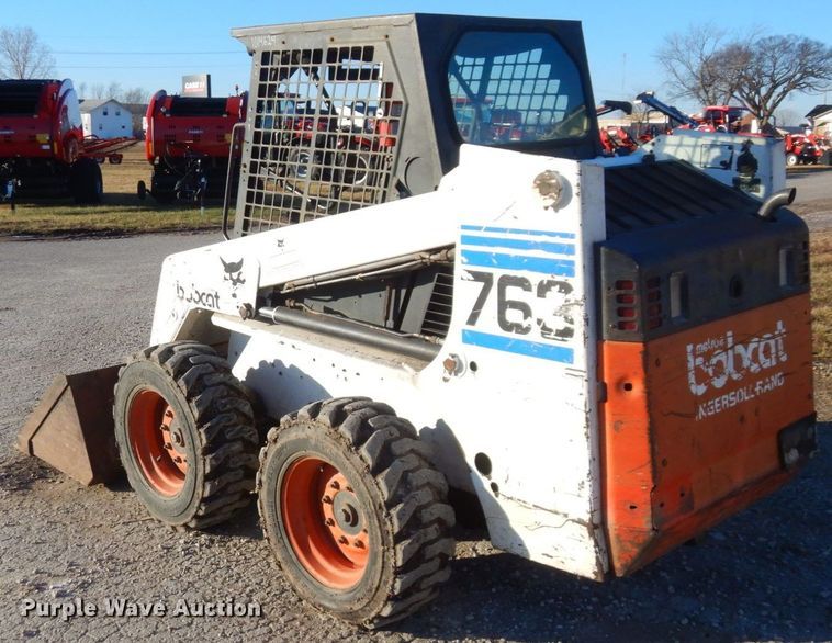 image for item JK9152 1996 Bobcat 763  skid steer loader