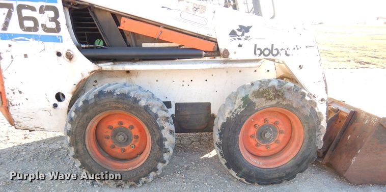 image for item JK9152 1996 Bobcat 763  skid steer loader