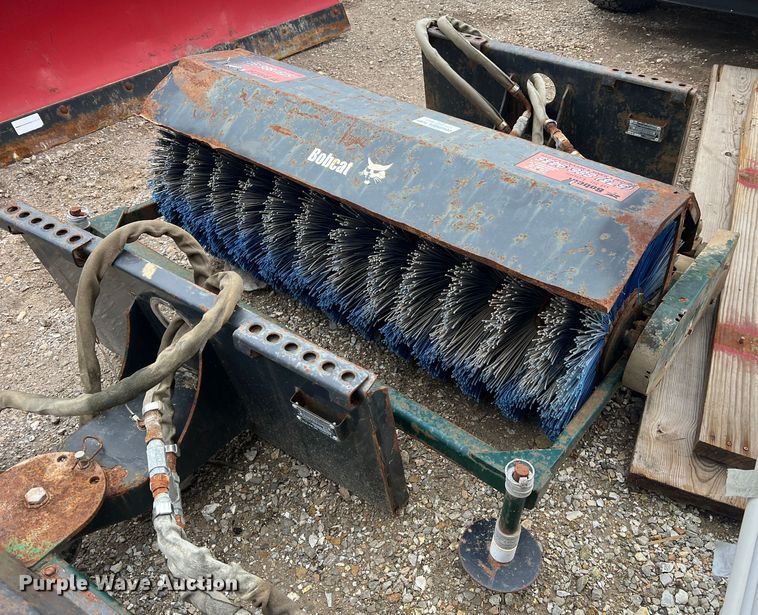 image for item JU9700 Bobcat 48 Angle Broom  compact utility loader broom