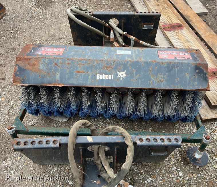 image for item JU9700 Bobcat 48 Angle Broom  compact utility loader broom