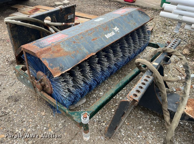 image for item JU9700 Bobcat 48 Angle Broom  compact utility loader broom