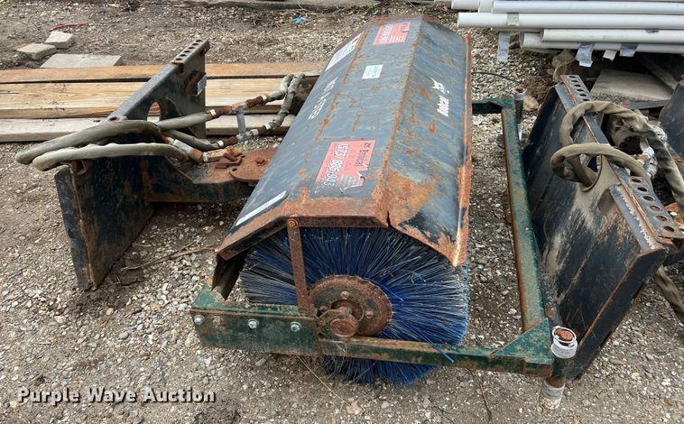 image for item JU9700 Bobcat 48 Angle Broom  compact utility loader broom