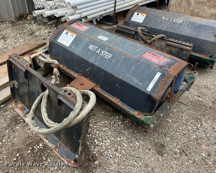 image for item JU9700 Bobcat 48 Angle Broom  compact utility loader broom