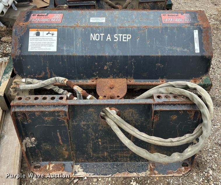 image for item JU9700 Bobcat 48 Angle Broom  compact utility loader broom