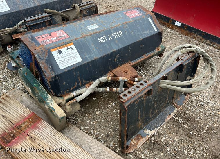 image for item JU9700 Bobcat 48 Angle Broom  compact utility loader broom