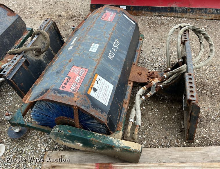 image for item JU9700 Bobcat 48 Angle Broom  compact utility loader broom