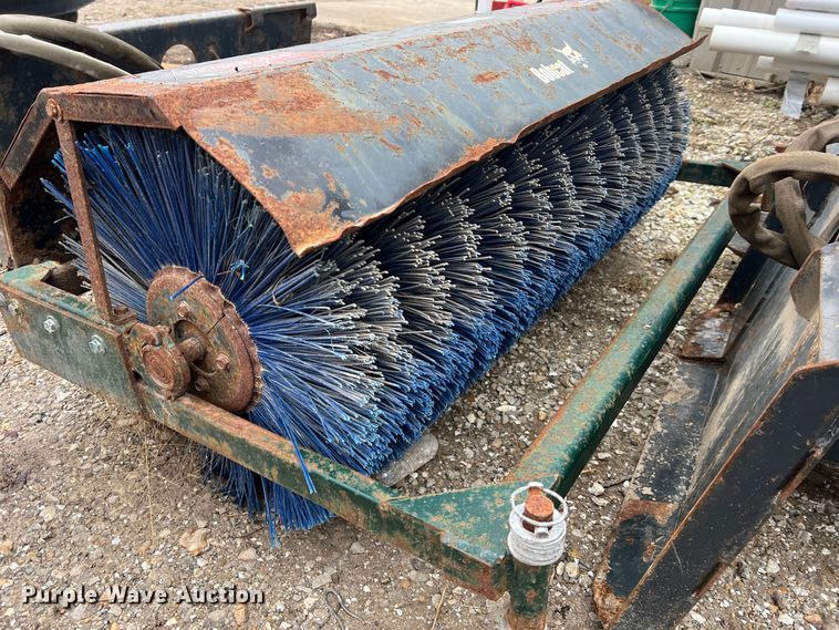 image for item JU9700 Bobcat 48 Angle Broom  compact utility loader broom