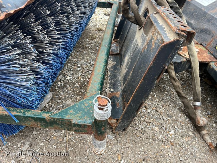 image for item JU9700 Bobcat 48 Angle Broom  compact utility loader broom