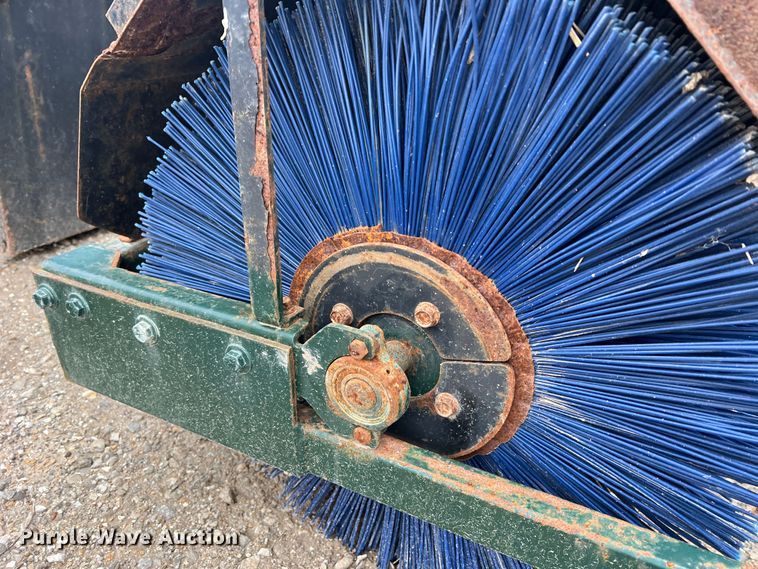 image for item JU9701 2008 Bobcat 48 Angle Broom  compact utility loader broom