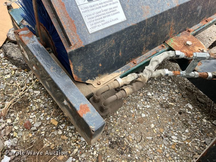 image for item JU9701 2008 Bobcat 48 Angle Broom  compact utility loader broom