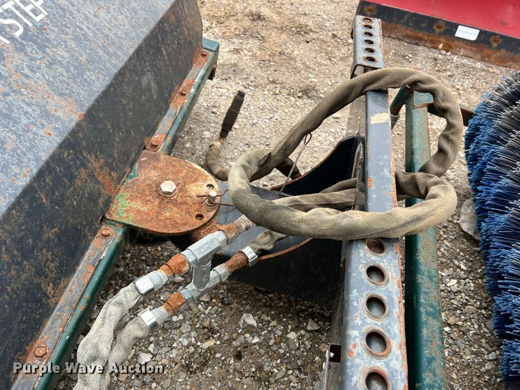 image for item JU9701 2008 Bobcat 48 Angle Broom  compact utility loader broom