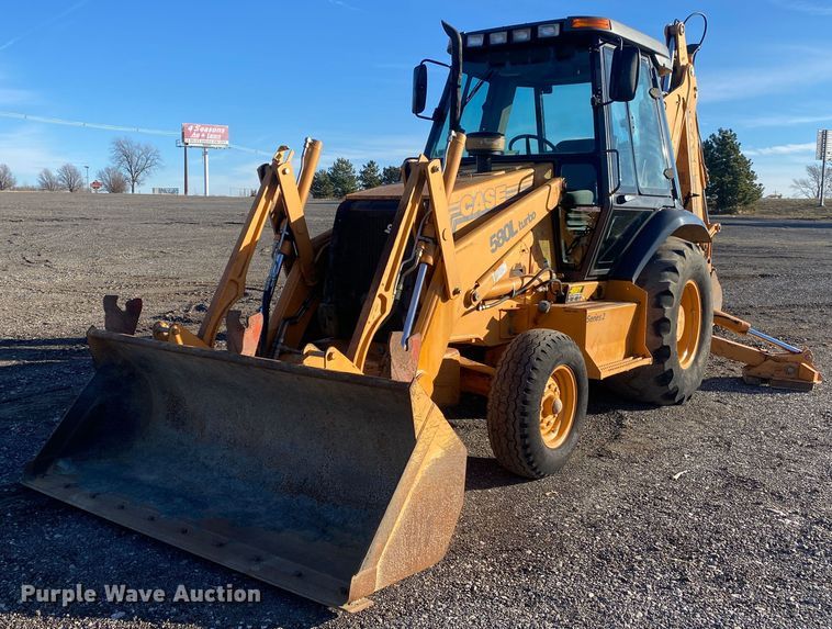 image for item JW9232 Case 580L  backhoe
