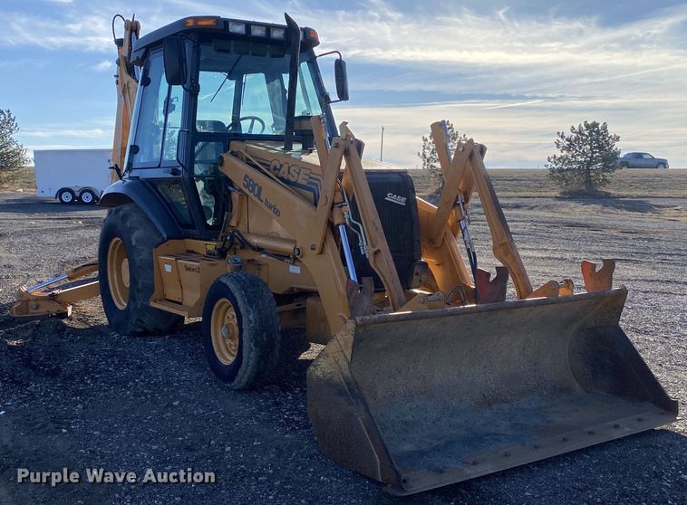 image for item JW9232 Case 580L  backhoe