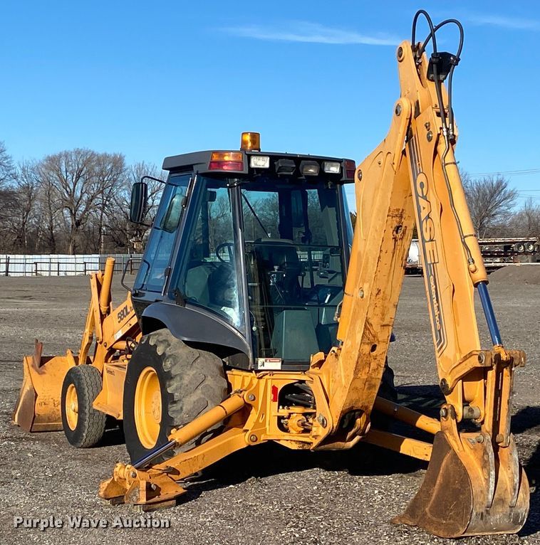 image for item JW9232 Case 580L  backhoe