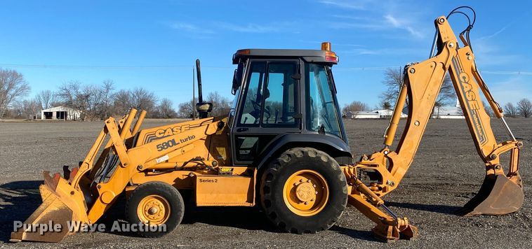 image for item JW9232 Case 580L  backhoe