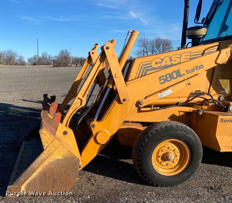 image for item JW9232 Case 580L  backhoe