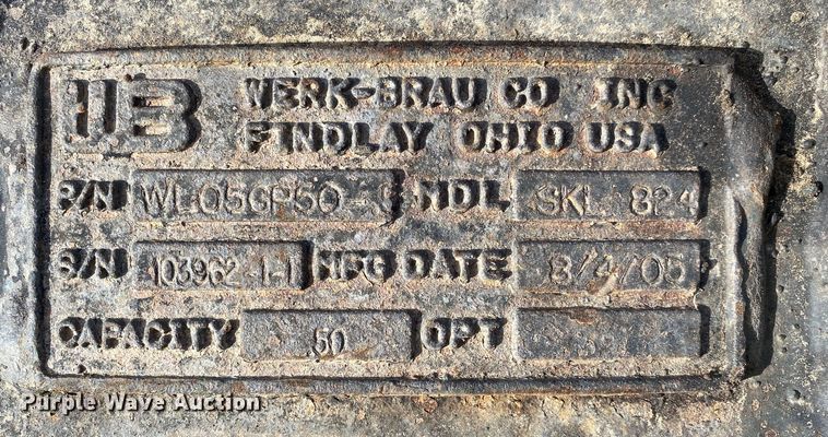 image for item JW9236 2005 Terex SKL824  wheel loader