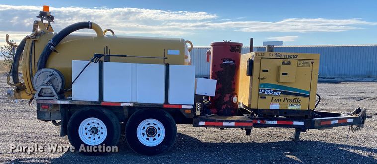 image for item JW9249 2012 Vermeer LP855SDT  vacuum excavator