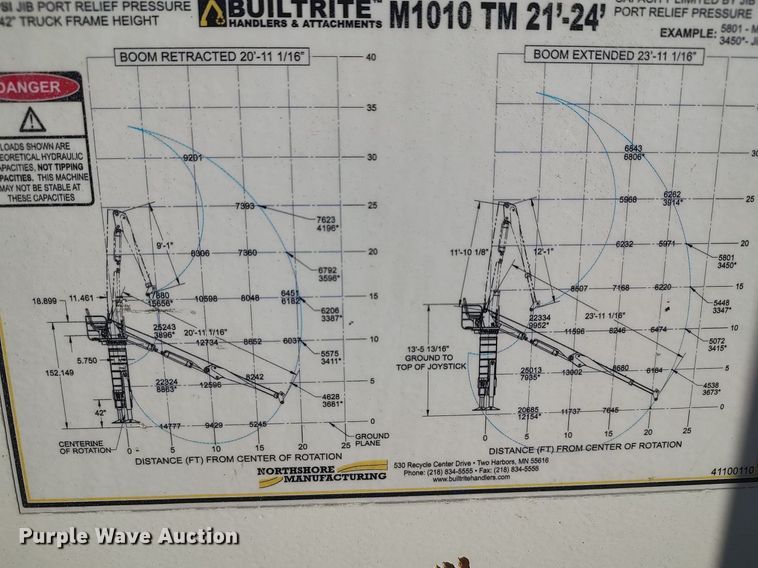image for item JW9261 2012 Freightliner  crane truck